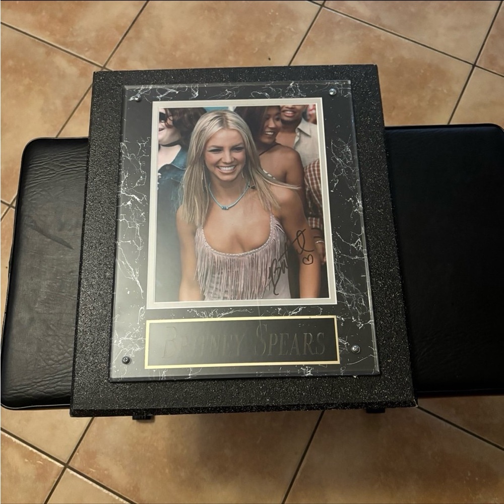 Framed Autographed Photo